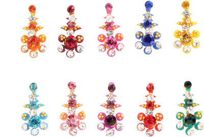 

Instabuyz Designer bindi Forehead Multicolor Bindis(Medium)