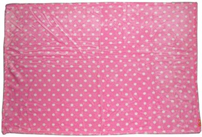 

LOVEBIRDS Polka  AC Blanket(Polyester, Pink