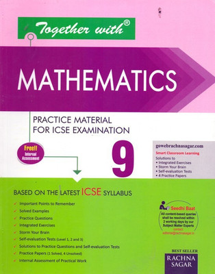 Together With ICSE Mathematics Class - 9(English, Paperback, Mr. Bhanu Pratap Singh)