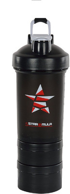 

Iris 5 Star 500 ml Shaker(Pack of 1, Black)