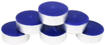 

Madhulica Candles MADHULICA DARK BLUE TEA LIGHT CANDLES PACK OF 6 Candle(Blue, Pack of 6)