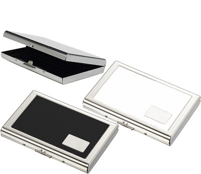 

Stealodeal 50% Off High Quality Stainless Steel 6 Card Holder(Set of 3, Black, White, Silver)