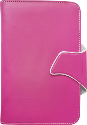 Fastway Book Cover for BLU Studio 7.0 II(Pink, Cases with Holder)