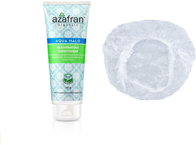 

Azafran Imported Aqua Halo Rejuvanating Conditioner 200 g + Shower Cap(Set of 2)