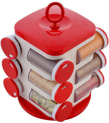 

pog 12 jar red 13 Piece Spice Set(Plastic)