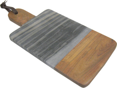 

VRS Handmade Marble - Wood Chopping Board Marble Cutting Board(Pack of 1)