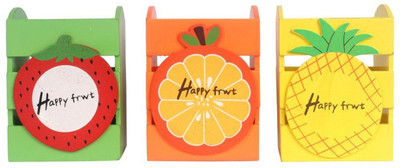 

Offspring 1 Compartments Wood Kids Pencil Holder(Multicolor)