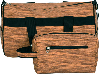 

Balachia Gym Bag with Free Toiletry Bag Gym Bag(Brown)