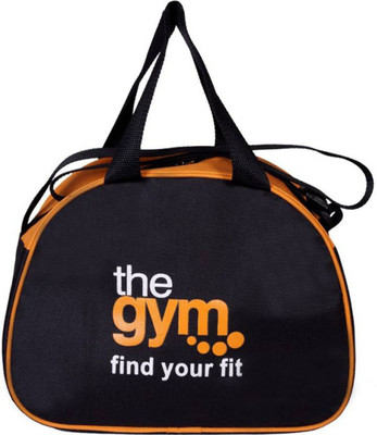 

Topware Dee Mannequin Funky Signature Style Gym Bag Duffel Strolley Bag(Black, Orange)