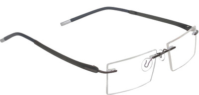 

Zyaden Rimless Rectangle Frame(51 mm