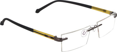

Zyaden Rimless Rectangle Frame(51 mm
