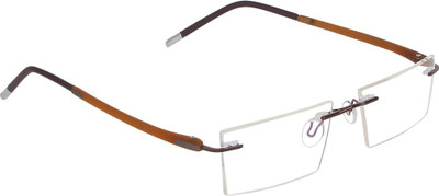 

Zyaden Rimless Rectangle Frame(51 mm