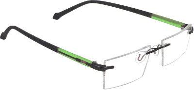 

Zyaden Rimless Rectangle Frame(51 mm