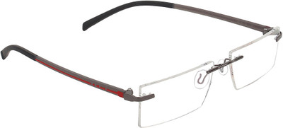 

Zyaden Rimless Rectangle Frame(51 mm