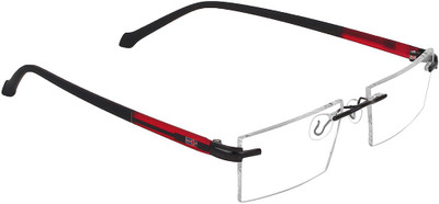 Zyaden Rimless Rectangle Frame(51 mm