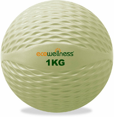 

Ecowellness Toning Ball 1 kg Medicine Ball(Green, Diameter: 10 cm), Grn