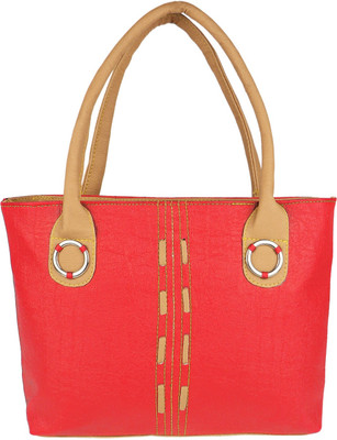 

Rekha Collection Shoulder Bag(Red, Beige), Beige;red