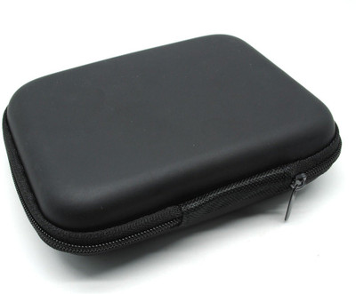 

Cables Kart External Hard disk Case Protector upto 1 TB External Hard Drive 2.5 inch Hard Drive Cases(For External Hard Drive, Black)