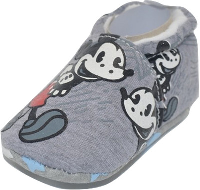 

Baby Bucket Boys & Girls Slip on Walking Shoes(Grey