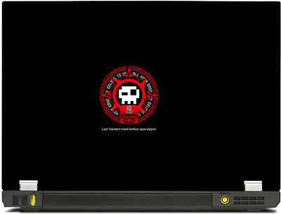 

PosterMart Hacker Laptop Skin Type 24 - High Quality 3M Vinyl and Matt Lamination High Quality Laminated 3M Vinyl Laptop Decal 12