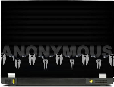 

PosterMart Anonymous Laptop Skin Type 50 - High Quality 3M Vinyl and Matt Lamination High Quality Laminated 3M Vinyl Laptop Decal 13