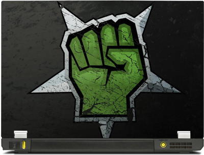 

PosterMart The power of Fist Laptop Skin - High Quality 3M Vinyl and Matt Lamination High Quality Laminated 3M Vinyl Laptop Decal 15