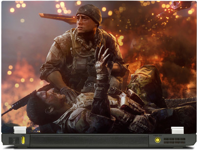 

PosterMart Gaming Series BattleField 4 Laptop Skin Type 49 - High Quality 3M Vinyl and Matt Lamination High Quality Laminated 3M Vinyl Laptop Decal 14