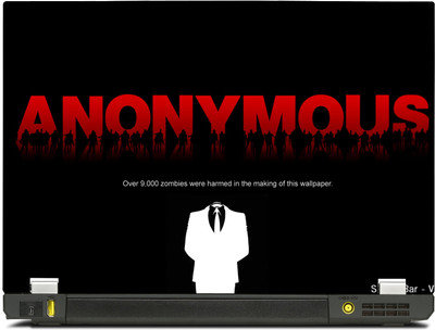 

PosterMart Anonymous Laptop Skin Type 34 - High Quality 3M Vinyl and Matt Lamination High Quality Laminated 3M Vinyl Laptop Decal 17