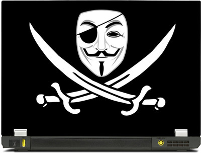 

PosterMart Anonymous Laptop Skin Type 45 - High Quality 3M Vinyl and Matt Lamination High Quality Laminated 3M Vinyl Laptop Decal 17