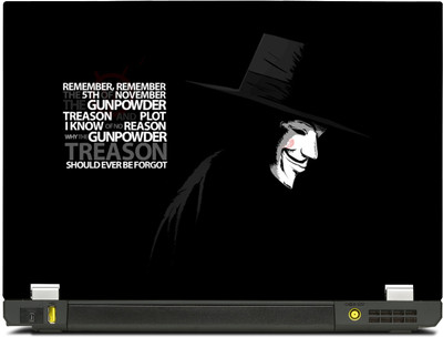 

PosterMart Anonymous Laptop Skin Type 12 - High Quality 3M Vinyl and Matt Lamination High Quality Laminated 3M Vinyl Laptop Decal 17