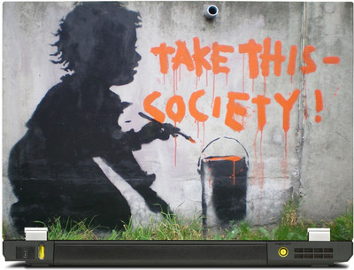 

PosterMart Wall Graffiti Laptop Skin Type 28 - High Quality 3M Vinyl and Matt Lamination High Quality Laminated 3M Vinyl Laptop Decal 15