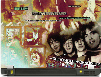 

PosterMart Beatles Laptop Skin Type 16 - High Quality 3M Vinyl and Matt Lamination High Quality Laminated 3M Vinyl Laptop Decal 12