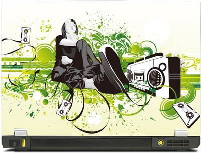 

PosterMart Musical Graphics Laptop Skin Type 111 - High Quality 3M Vinyl and Matt Lamination High Quality Laminated 3M Vinyl Laptop Decal 14