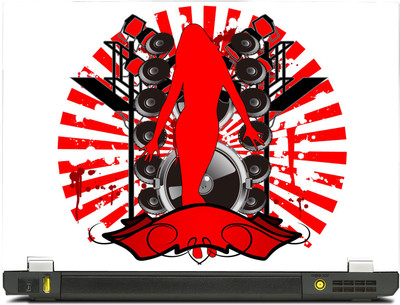 

PosterMart Musical Graphics Laptop Skin Type 103 - High Quality 3M Vinyl and Matt Lamination High Quality Laminated 3M Vinyl Laptop Decal 15