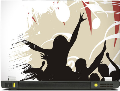 

PosterMart Musical Graphics Laptop Skin Type 79 - High Quality 3M Vinyl and Matt Lamination High Quality Laminated 3M Vinyl Laptop Decal 17