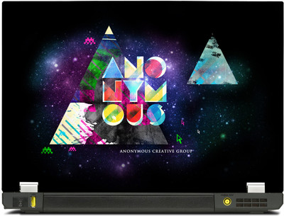 

PosterMart Anonymous Laptop Skin Type 18 - High Quality 3M Vinyl and Matt Lamination High Quality Laminated 3M Vinyl Laptop Decal 15