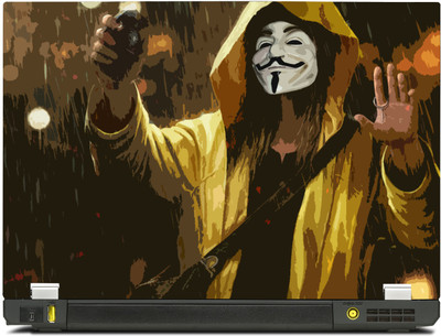 

PosterMart Anonymous Laptop Skin Type 43 - High Quality 3M Vinyl and Matt Lamination High Quality Laminated 3M Vinyl Laptop Decal 17