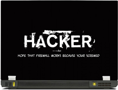 

PosterMart Hacker Code Graphics Laptop Skin - High Quality 3M Vinyl and Matt Lamination High Quality Laminated 3M Vinyl Laptop Decal 15