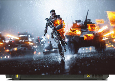 

PosterMart Gaming Series BattleField 4 Laptop Skin Type 33 - High Quality 3M Vinyl and Matt Lamination High Quality Laminated 3M Vinyl Laptop Decal 12