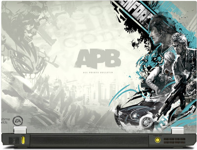

PosterMart APB Laptop Skin Type 6 - High Quality 3M Vinyl and Matt Lamination High Quality Laminated 3M Vinyl Laptop Decal 15