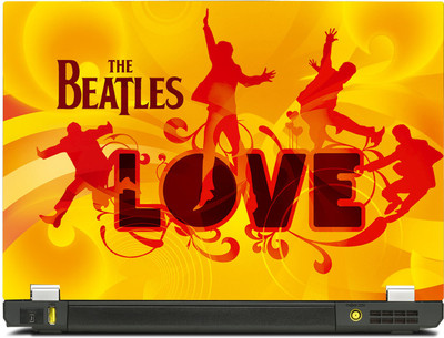 

PosterMart Beatles Laptop Skin Type 18 - High Quality 3M Vinyl and Matt Lamination High Quality Laminated 3M Vinyl Laptop Decal 15