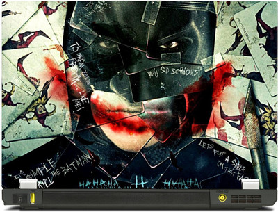 

PosterMart Joker Laptop Skin Type 21 - High Quality 3M Vinyl and Matt Lamination High Quality Laminated 3M Vinyl Laptop Decal 15