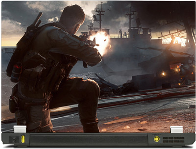 

PosterMart Gaming Series BattleField 4 Laptop Skin Type 7 - High Quality 3M Vinyl and Matt Lamination High Quality Laminated 3M Vinyl Laptop Decal 12