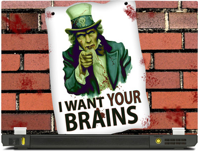 

PosterMart Zombie Laptop Skin Type 25 - High Quality 3M Vinyl and Matt Lamination High Quality Laminated 3M Vinyl Laptop Decal 15