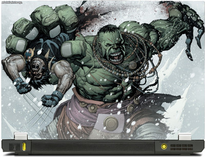 

PosterMart Hulk Laptop Skin Type 13 - High Quality 3M Vinyl and Matt Lamination High Quality Laminated 3M Vinyl Laptop Decal 15