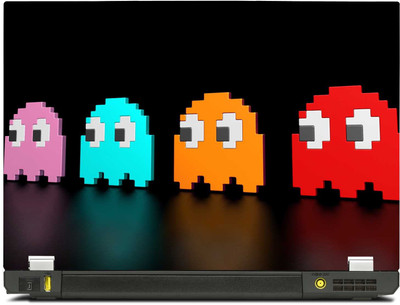 

PosterMart Pacman Laptop Skin Type 7 - High Quality 3M Vinyl and Matt Lamination High Quality Laminated 3M Vinyl Laptop Decal 15