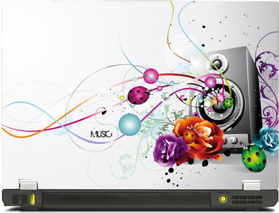 

PosterMart Musical Graphics Laptop Skin Type 151 - High Quality 3M Vinyl and Matt Lamination High Quality Laminated 3M Vinyl Laptop Decal 17