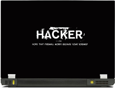 

PosterMart Hacker Laptop Skin Type 12 - High Quality 3M Vinyl and Matt Lamination High Quality Laminated 3M Vinyl Laptop Decal 17