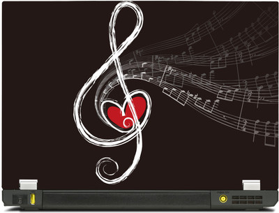 

PosterMart Musical Graphics Laptop Skin Type 167 - High Quality 3M Vinyl and Matt Lamination High Quality Laminated 3M Vinyl Laptop Decal 15