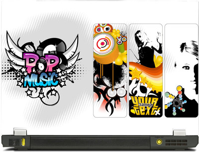 

PosterMart Musical Graphics Laptop Skin Type 126 - High Quality 3M Vinyl and Matt Lamination High Quality Laminated 3M Vinyl Laptop Decal 13